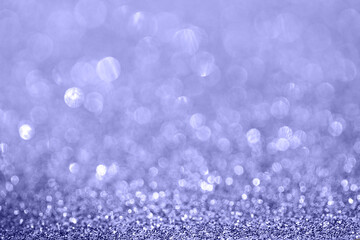 Diamond pink bokeh texture in very peri tren color of the year 2022 , beautiful background f