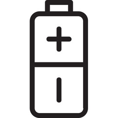 Full Battery Vector Icon 