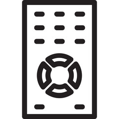 Remote Vector Icon 