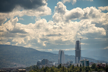 Obraz premium in the city