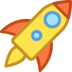 Rocket Vector Icon