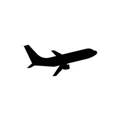 Fototapeta na wymiar Airplane icon vector art and graphics