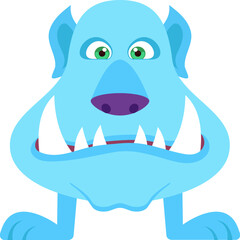 Dracula Monster Vector Icon