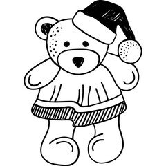 Teddy Bear Vector Icon