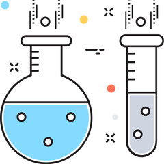 Lab Test Vector Icon