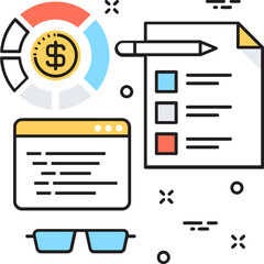 Planning Vector Icon