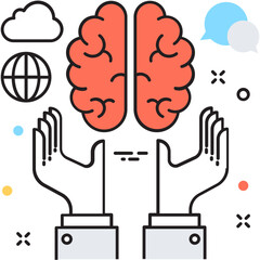 Think Creative Vector Icon