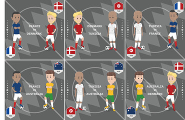 World Football Championship Match Schedule Group D
