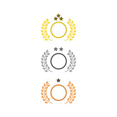 celebration isolated symbol of badge frame with colorful and outline cartoon style is useful for achievement, champion, element, sign, decorative, banner, tag, badge, and business reward sign