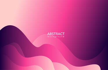Abstract pink background with hearts