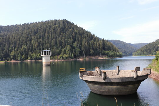 Trinkwassertalsperre kleine Kinzig im Schwarzwald