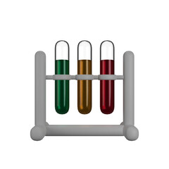 tubes isolated on white front