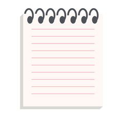 blank notebook striped paper texture variation collection set
