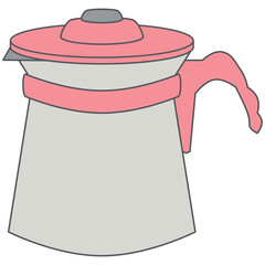 simple teapot coffee maker tools utility