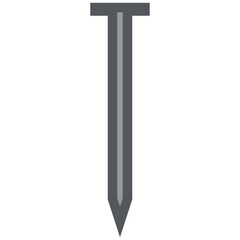 nail construction tools icon set collection