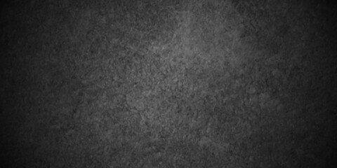 Obraz premium Dark Black stone concrete grunge texture and backdrop background anthracite panorama. Panorama dark grey black slate background or texture. 