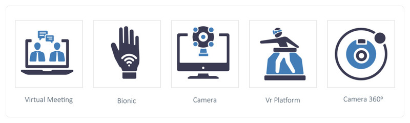 Virtual Meeting, bionic and Camera