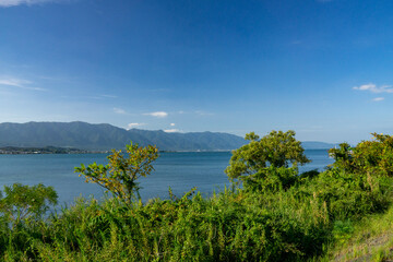 日本の自然風景　琵琶湖