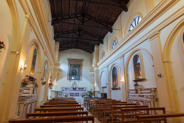 Isernia, Molise. Church of the Immaculate Conception
