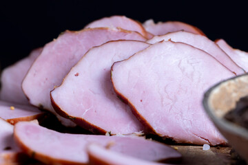 industrial production of meat that is cooked at the enterprise
