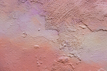 Abstract grunge texture background, soft tone peach and pink color of the year 2024 .