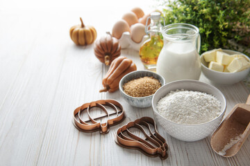Preparing dough for baking
