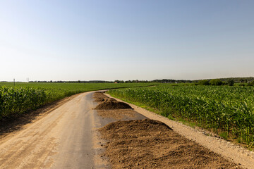 Construction and repair of a new highway in rural areas