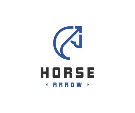 Arrow Horse Logo