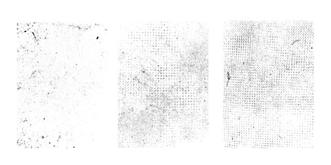 Grunge Urban Backgrounds set.Texture Vector.Dust Overlay Distress Grain ,Simply Place illustration over any Object to Create grungy Effect .abstract,splattered , dirty, texture for your design. 