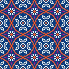 seamless pattern with flowers