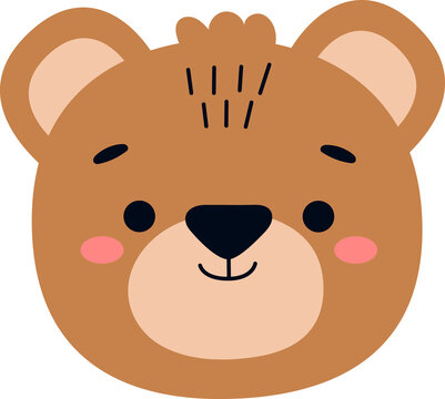 Cartoon Bear Face Images – Browse 105,439 Stock Photos, Vectors, and Video  | Adobe Stock