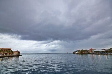 Schottegat inlet at Curacao