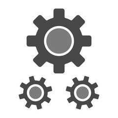 Settings Greyscale Glyph Icon