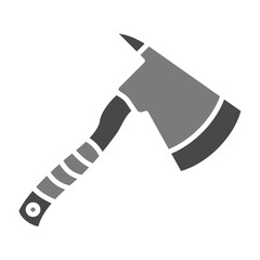 Axe Greyscale Glyph Icon