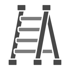 Ladder Greyscale Glyph Icon