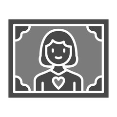 Picture Greyscale Glyph Icon