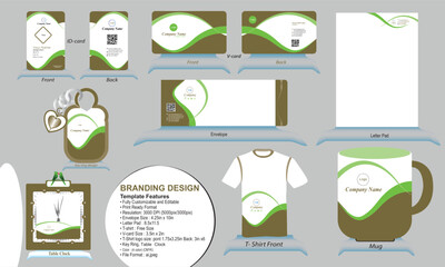 Branding identity corporate company design