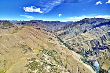 Neuseeländische Bergkette