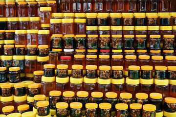 honey for sale, Kyrgyzstan