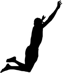 Fototapeta premium silhouette design various people's activities