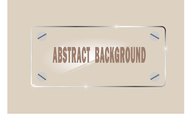 brown and white luxury glass abstract background