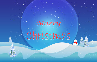 christmas tree and snow white