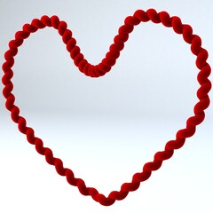 Red String Heart Exlcusive Fashion Jewelry Design - 532944442