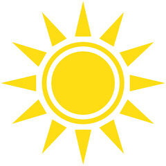 Minimal sun designs PNG image.