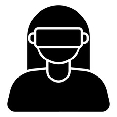 Perfect design icon of VR headset