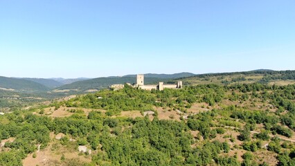 DRONE FRANCE CHATEAU cathare PUIVERT 2021 08 26 Riin Inspiration Audrey Rabat AquiDrone