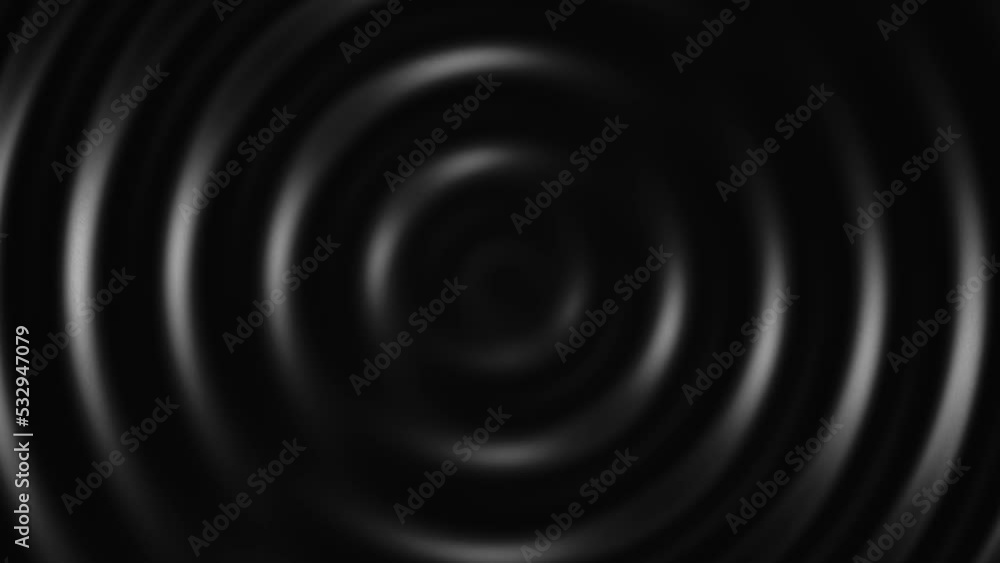 Aufkleber 4k seamless loop animation. business presentation background. 3d render background of dark black abs