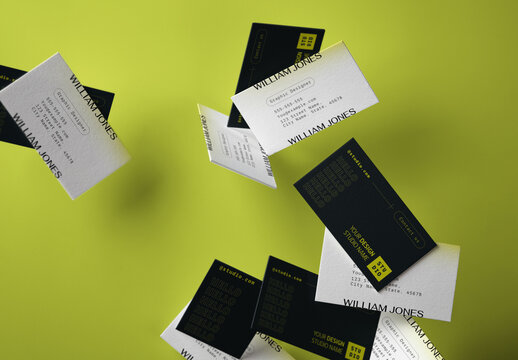 Minimal Individual Business Card Layout