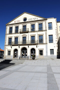 Cervantes Theater in Bejar, a town of Salamanca province, Castilla y Leon, Spain