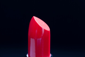 Red new lipstick for lips
